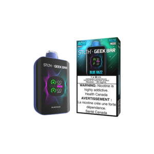 Stlth X Geek Bar - Blue Razz Rechargeable Disposable Vape 20Mg