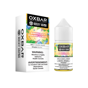 Oxbar Rocky Vapor E-liquids - Banana Ice 30ml