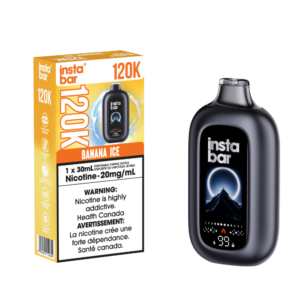 Insta Bar 120K - Blueberry Raspberry Rechargeable Disposable Vape 20Mg