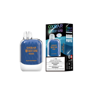 Oxbar Rocky Vapor G 8000 8000 Puffs Blue Raspberry Rechargeable Disposable Vape 20Mg