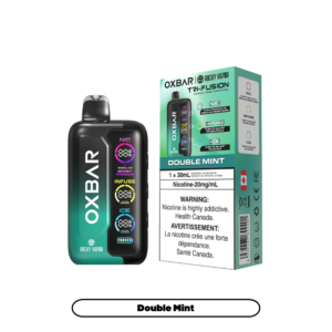 Oxbar Rocky Vapor Tri Fusion 70K Puffs - Double Mint Rechargeable Disposable Vape 20Mg