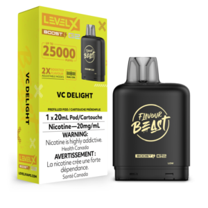 Flavour Beast Level X G2 Boost 25K (Prefilled Pods) - VC Delight