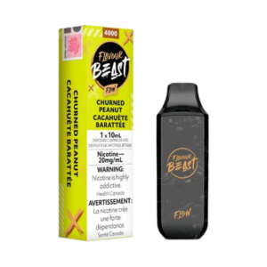 Flavour Beast Flow Iced 4000 Puffs Churned Peanut Rechargeable Disposable Vape 20Mg