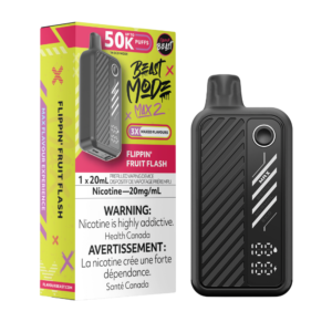 Flavour Beast Mode Max 2 50K Puffs Flippin Fruit Flash Rechargeable Disposable Vape 20Mg
