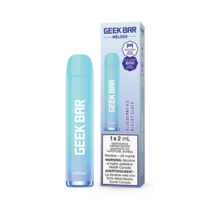 Geek Bar 600 Puffs  Blueberry Ice  Disposable Vape 20Mg