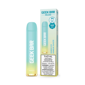 Geek Bar 600 Puffs  Mango Ice  Disposable Vape 20Mg