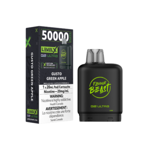 Flavour Beast Level X G2 Ultra 50K (Prefilled Pods) - Gusto Green Apple