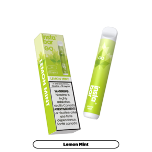 Insta Bar Go 1200 Puffs - Lemon Mint Disposable Vape 20Mg