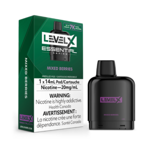 Essential Series Level X 7K Puffs (prefilled Pods) - Mixed Berries