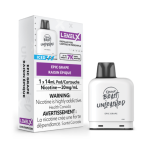 Flavour Beast Level X 7K Puffs Unleashed (Prefilled Pods) Epic Grape