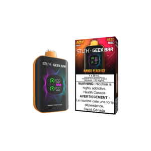 Stlth X Geek Bar - Mango Peach Ice Rechargeable Disposable Vape 20Mg