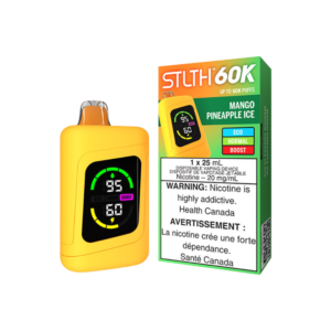 STLTH 60K Puffs - Mango Pineapple Ice Rechargeable Disposable Vape 20Mg