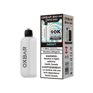 Oxbar Rocky Vapor Maglink Pod 90K Puffs - Mint Disposable Prefilled Pods 20Mg