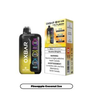 Oxbar Rocky Vapor Tri Fusion 70K Puffs - Pineapple Coconut Ice Rechargeable Disposable Vape 20Mg