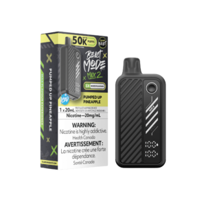 Flavour Beast Mode Max 2 50K Puffs Pumped Up Pineapple Iced  Rechargeable Disposable Vape 20Mg