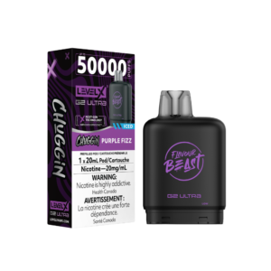 Flavour Beast Level X G2 Ultra 50K (Prefilled Pods) - Purple Fizz Iced