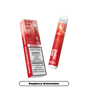 Insta Bar Go 1200 Puffs - Raspberry Watermelon Disposable Vape 20Mg