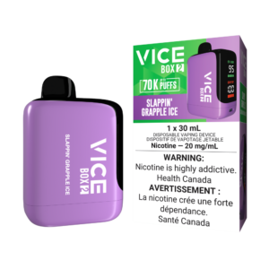 Vice Box 2 70k Puffs Slappin Grapple Ice Rechargeable Disposable Vape 20Mg