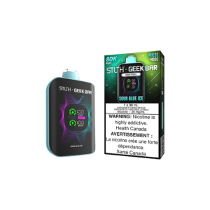 Stlth X Geek Bar - Sour Blue Ice Rechargeable Disposable Vape 20Mg