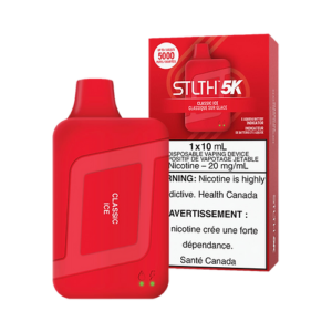 STLTH 5K Puffs Classic Ice Rechargeable Disposable Vape 20Mg