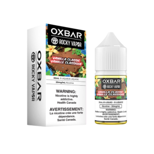 Oxbar Rocky Vapor E-liquids - Vanilla Classic 30ml