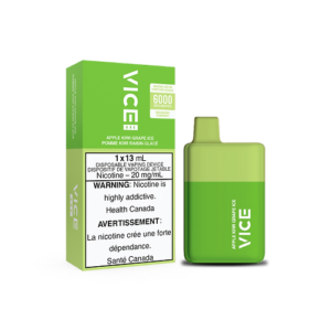 Vice Box 6000 6000 Puffs Apple Kiwi Grape Ice Rechargeable Disposable Vape 20Mg