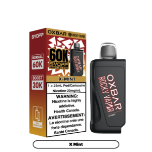 Svopp Oxbar Rocky Vapor 60K Puffs (Prefilled Pods) - X - Mint